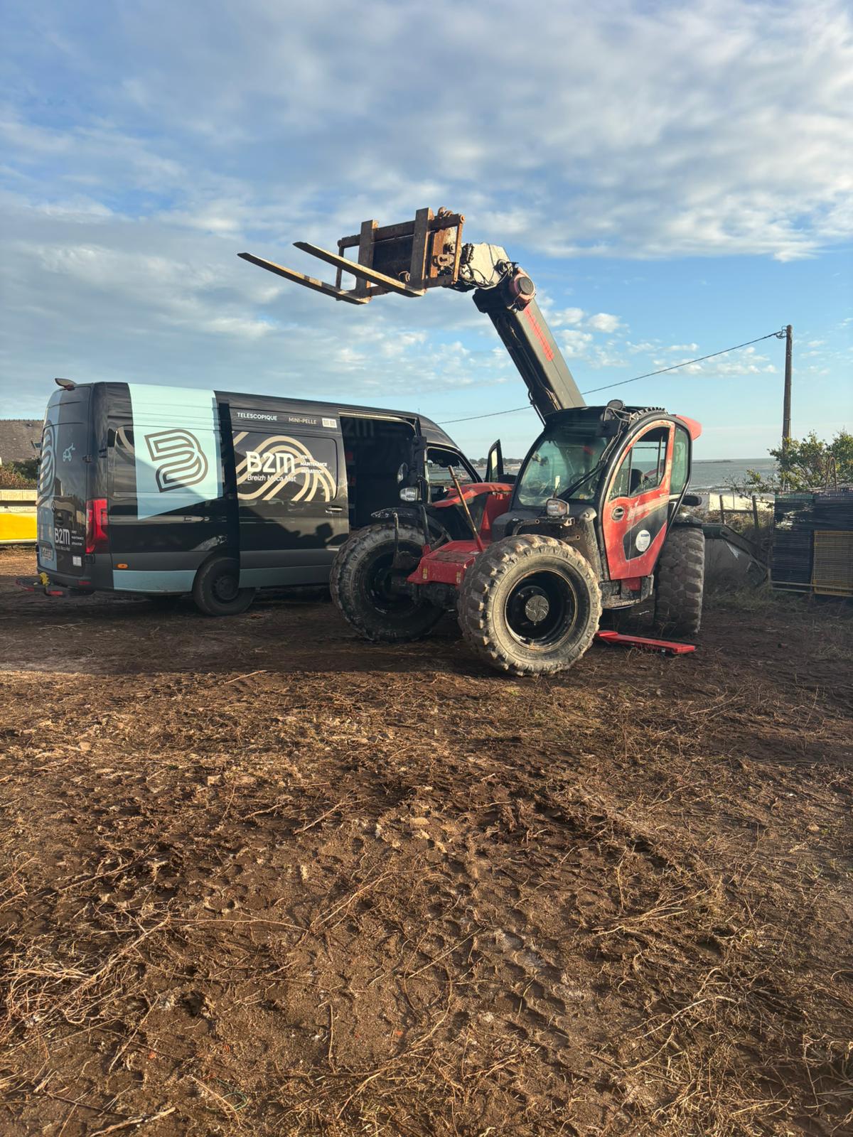 Réparation chariot télescopique agricole